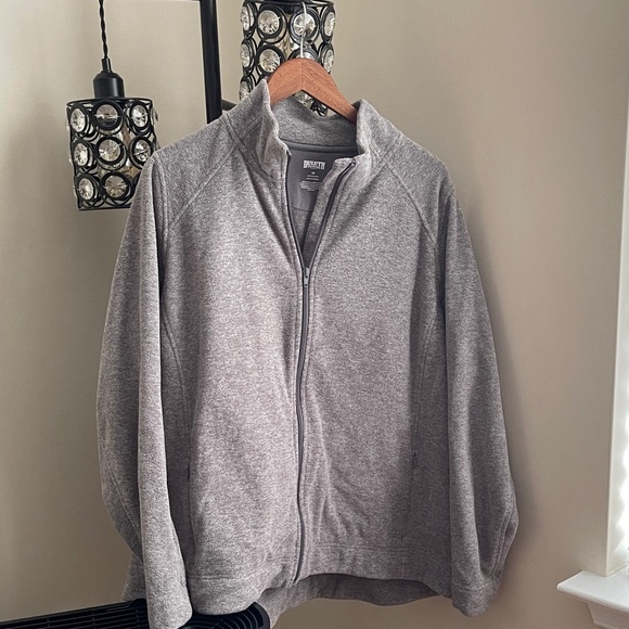 Duluth Trading Co Jackets & Blazers - Duluth Trading Co Heather Gray Utility Jacket